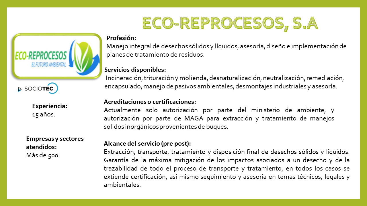 EcoReprocesos